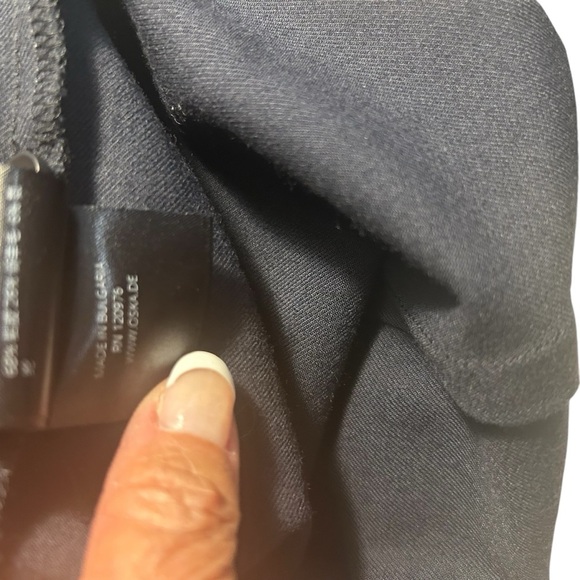 OSKA Black Viscose Button Down Shirt Dress Sz 0 - Picture 10 of 13